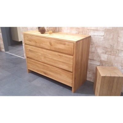  Asti Natura Wildeiche Massiv Kommode 