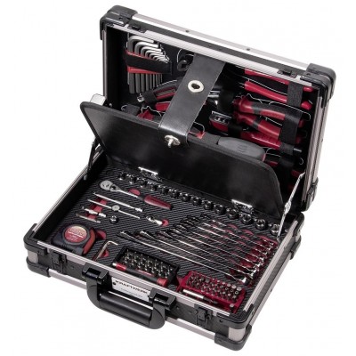 Werkzeugkoffer Pro Line 1/2",123 Teilig