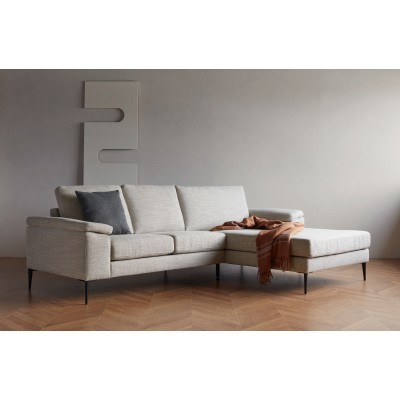 Nabbe Design Ecksofa mit Longchair