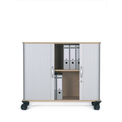 Querrolladenschrank mit Räder