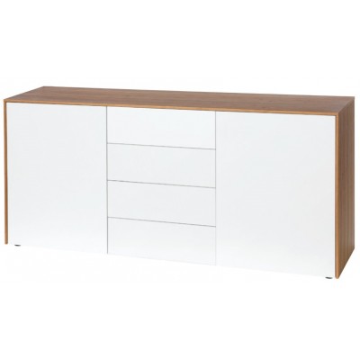 Sideboard Lodge 464.01 Wildeiche / Weiss