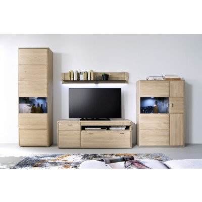 Tarragona Wohnkombi 01/11  Bianco Eiche