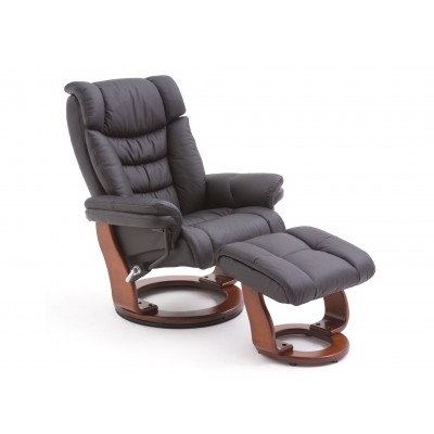 Toronto Relax Sessel mit Hocker