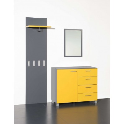 Lack Garderobe Typ C1 Komplett
