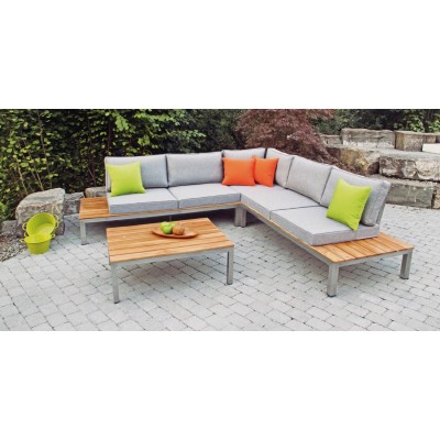 Verona Gartenlounge Eckgruppe 003