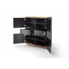 Chiaro Highboard HG schwarz 002