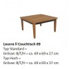 Louvre ll Couchtisch