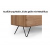 Malin TV Möbel Gerade mit Metallfuss tpls 008