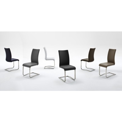 Arco1 / Trentino Kunstleder Freischwinger 