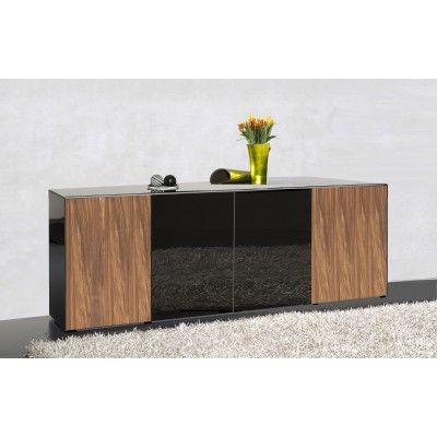 Garda Living Sideboard 444 200cm Black Noce