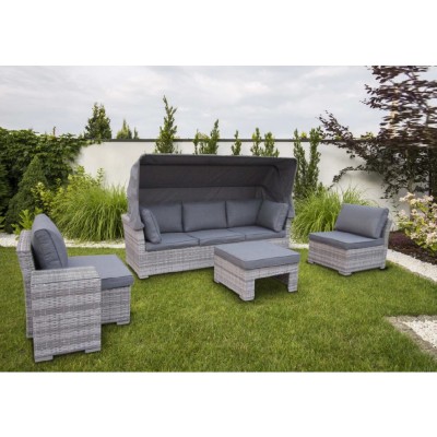 Family Wicker Gartenlounge