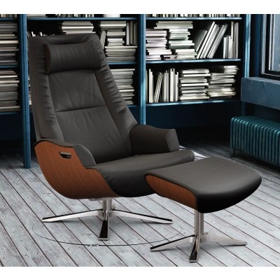 Partner Butterfly Conform Leder Relax Sessel
