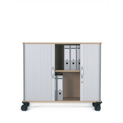 Querrolladenschrank mit Räder