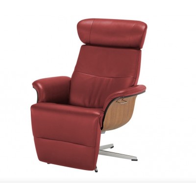 Timeout Conform Leder Relax Sessel mit Fussstütze