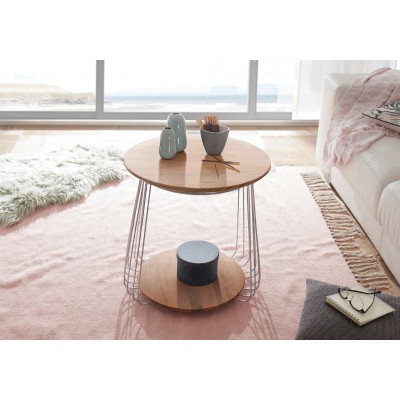 Vilnius Coffee Oak Table 50-51