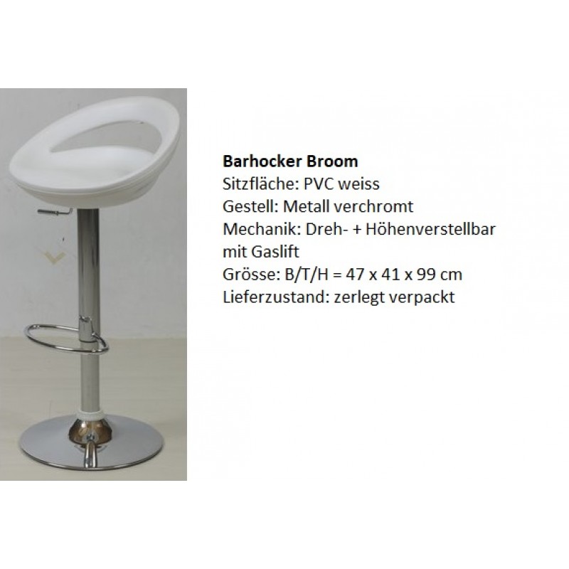 Barhocker Broom weiss Topo Lifestyle 02