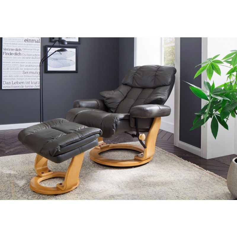 Calgary XL XXL Relax mit Hocker 018