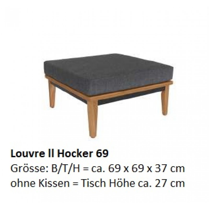 Louvre ll Hocker 