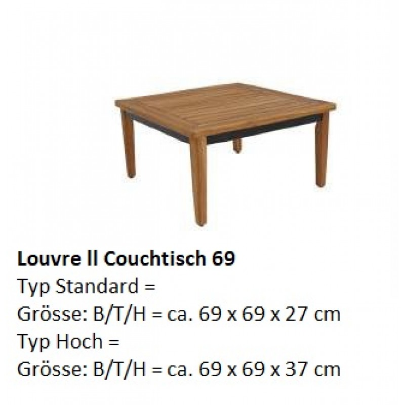Louvre ll Couchtisch