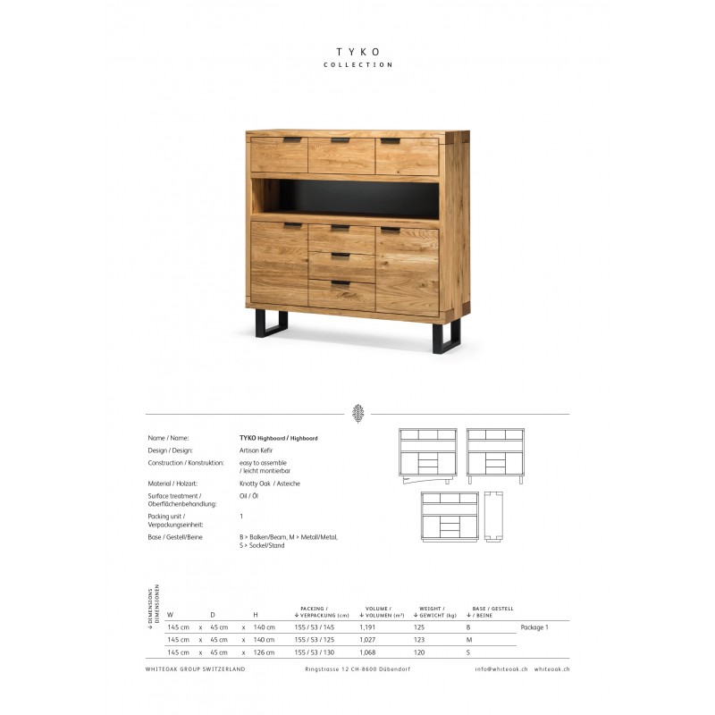 tyko kombi Highboard tpls 010